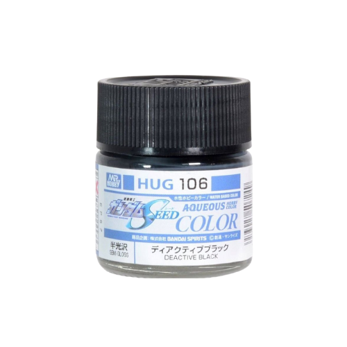 Aqueous Gundam Color - Deactive Black, 10 ml