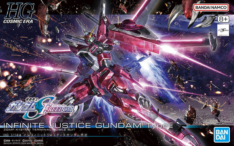 Infinite Justice Gundam Type II HG 1/144 High Grade Gunpla