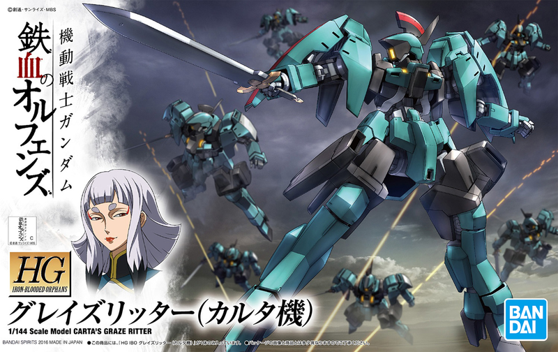 Carta's Graze Ritter HG 1/144 High Grade Gunpla