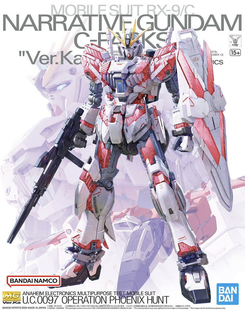 Narrative Gundam C-Packs Ver. Ka MG 1/100 Master Grade Gunpla