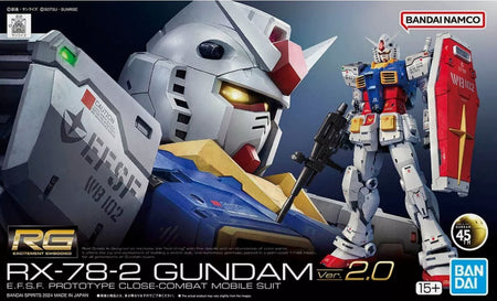 RX-78-2 Gundam Ver 2.0 RG 1/144 Real Grade Gunpla