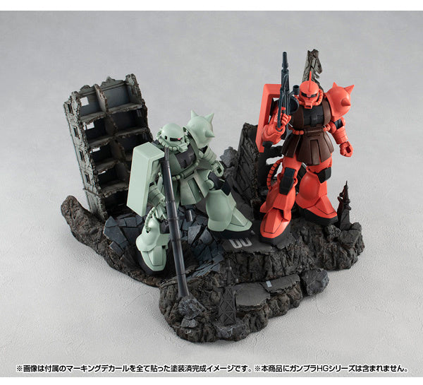 1/144 RM Series G Structure Mobile Suit Gundam [GS02M] New York City Ruins (Material Color Edition)