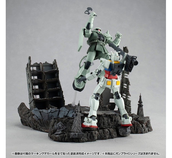 1/144 RM Series G Structure Mobile Suit Gundam [GS02M] New York City Ruins (Material Color Edition)