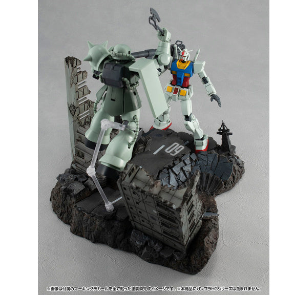 1/144 RM Series G Structure Mobile Suit Gundam [GS02M] New York City Ruins (Material Color Edition)