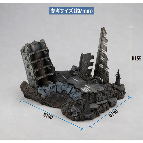 1/144 RM Series G Structure Mobile Suit Gundam [GS02M] New York City Ruins (Material Color Edition)