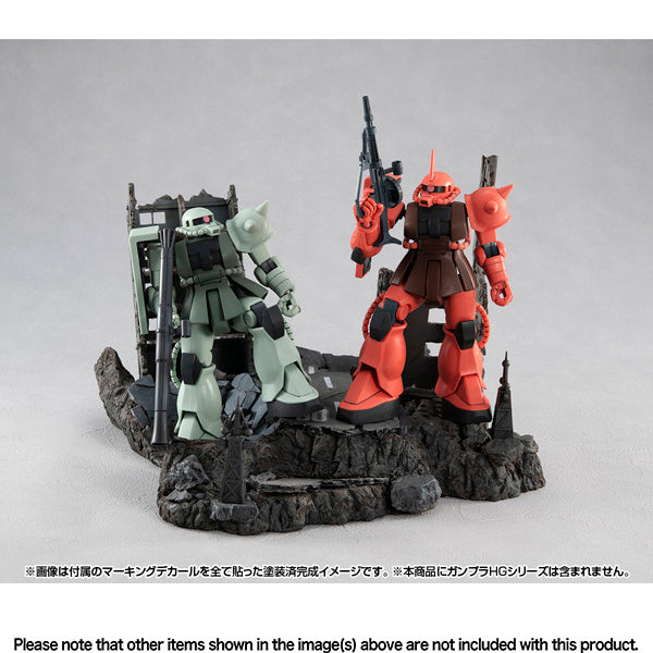 1/144 RM Series G Structure Mobile Suit Gundam [GS02M] New York City Ruins (Material Color Edition)