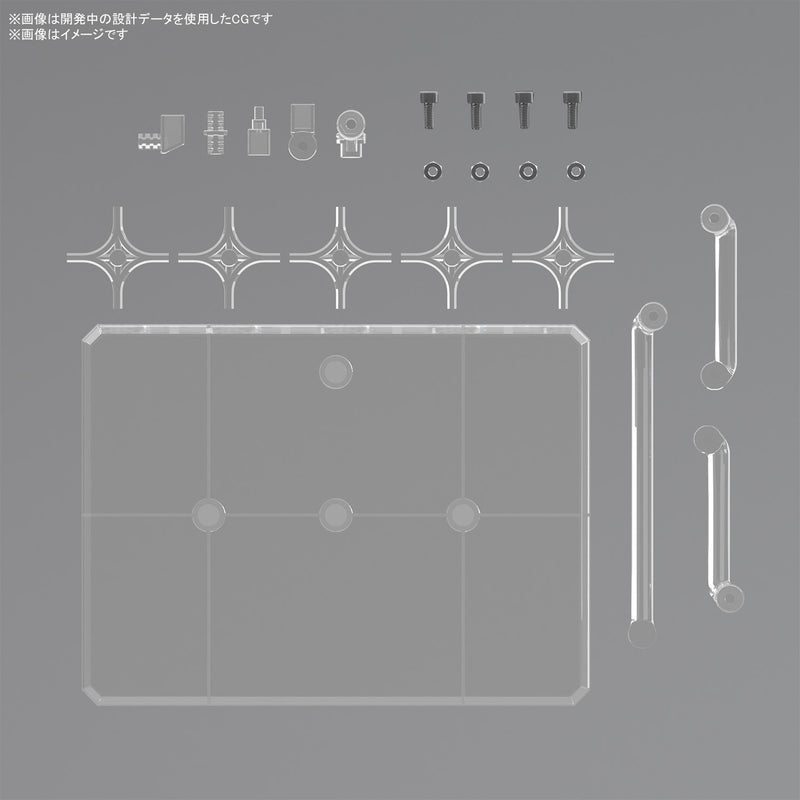 Gunpla Action Base 8 Clear