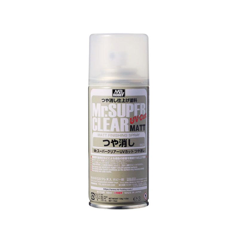 Mr. Super Clear UV Cut Matt Spray, 170 ml