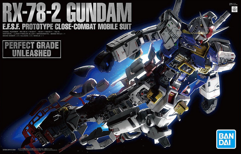 Gundam Rx-78-2 Unleashed 2.0 PG 1/60 Perfect Grade Gunpla